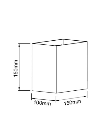 DAVOS * APLIQUE LED 20W 2700K DIM ORO